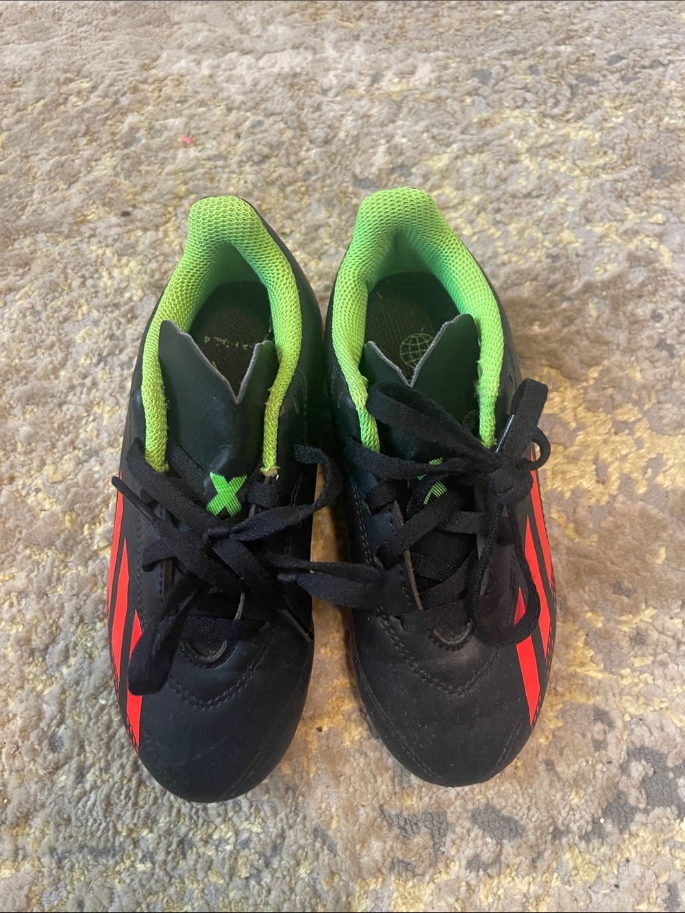 Kids adidas soccer cleats size 12